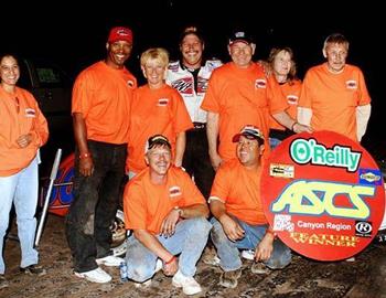 Charles Davis, Jr., wins the ASCS Western World preliminary