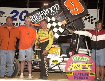 Gary Wright scores his 13th ASCS National Tour win of the year