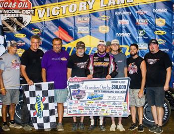 Florence Speedway (Union, Ky.) – Lucas Oil Late Model Dirt Series – North/South 100 – August 13th-14th, 2021. (Heath Lawson photo)