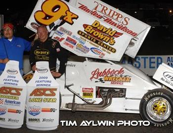 Gary Wright in victory lane