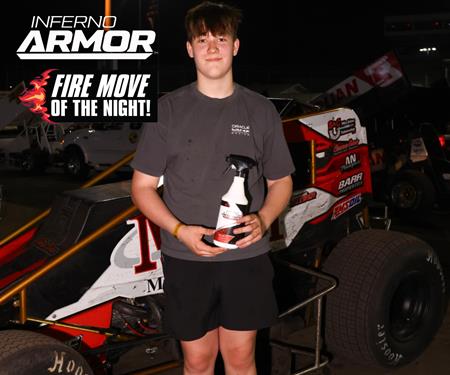 Gunnar Setser races to Top-5 finish in Corn Belt Clash at Knoxville Raceway