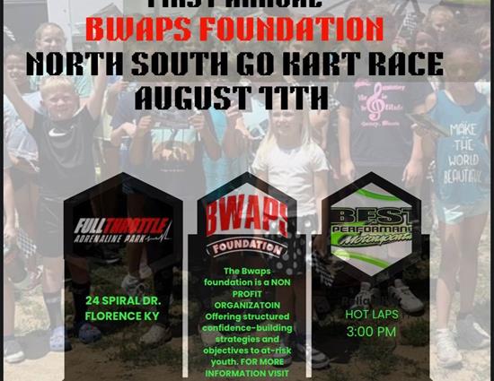 BWAPS Foundation North South Go Kart Race Set for August 11