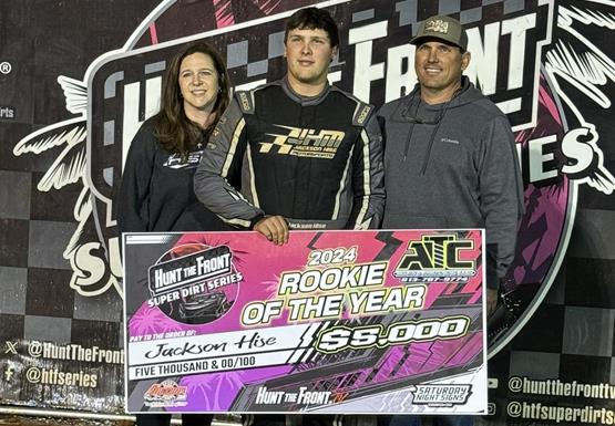 Hise Wins Hunt the Front Rookie