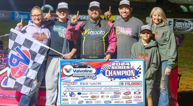 Rusty Schlenk Scores 2024 Valvoline American Late Model Iron-Man