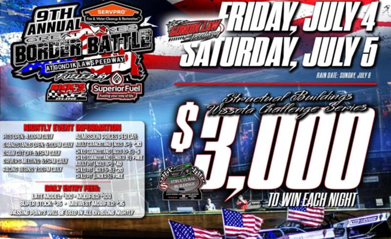 9th Annual Great Lakes Border Battle Set for July 4-5