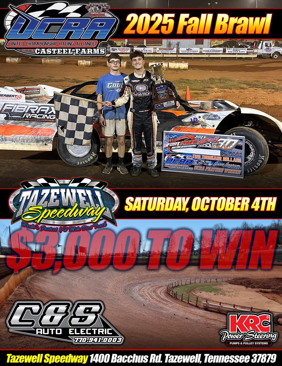 Fall Brawl at Tazewell Speedway Up Next