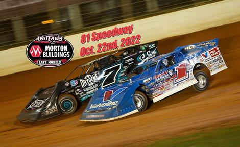 World of Outlaws Late Models to invade 81 Speedway Oct. 22nd, 2022