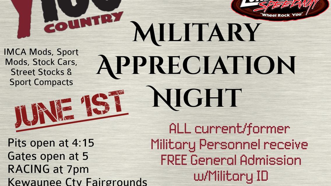 Y100 Presents Military Appreciation Night