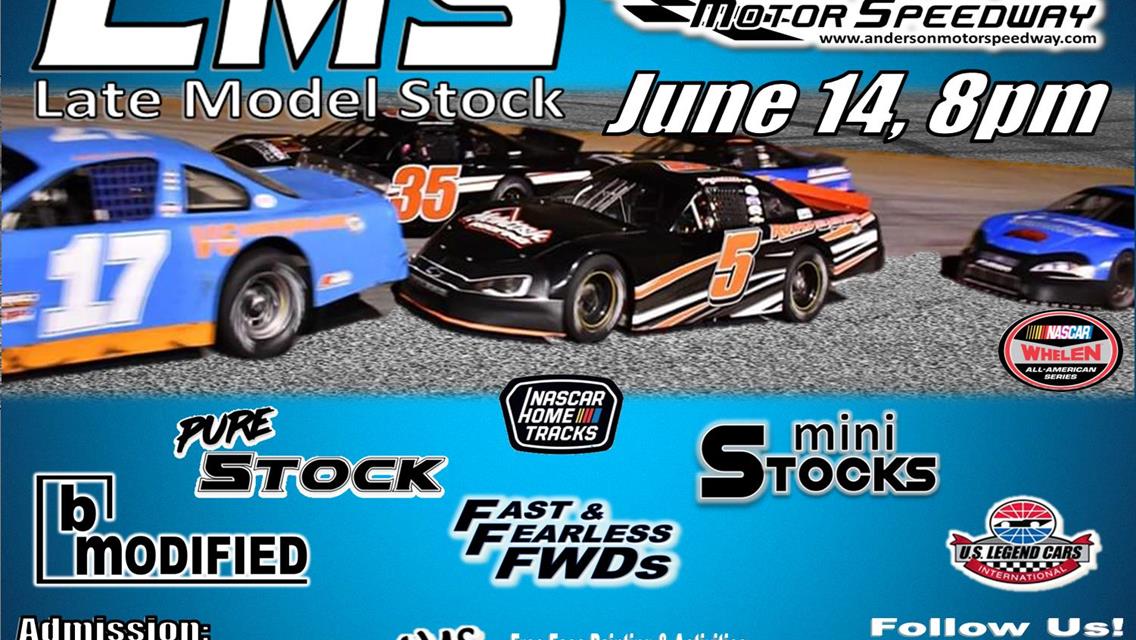 NEXT EVENT: Late Model Stock June 14, 8pm