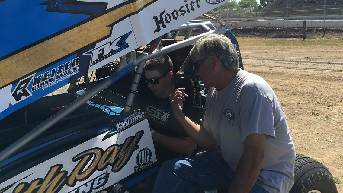 Laps taken in a 360 Sprint Car!