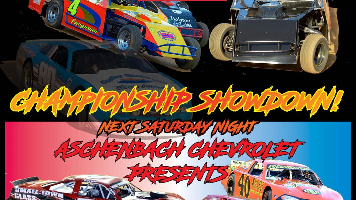 Clines Towing presents Championship  Points Showdown! 2 Races Left!