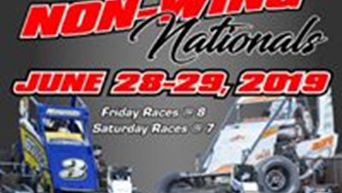 NON-WING NATIONALS FRIDAY &amp; SATURDAY, JUNE 28TH &amp; 29TH