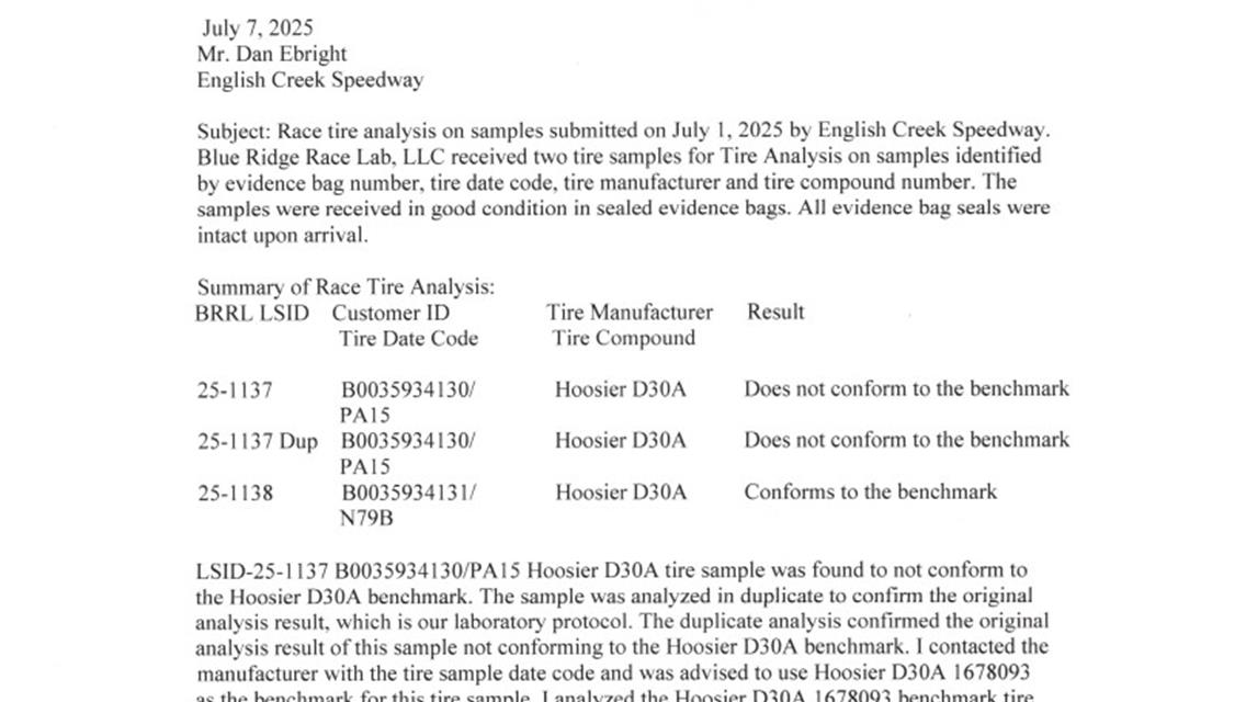 Tire Samples