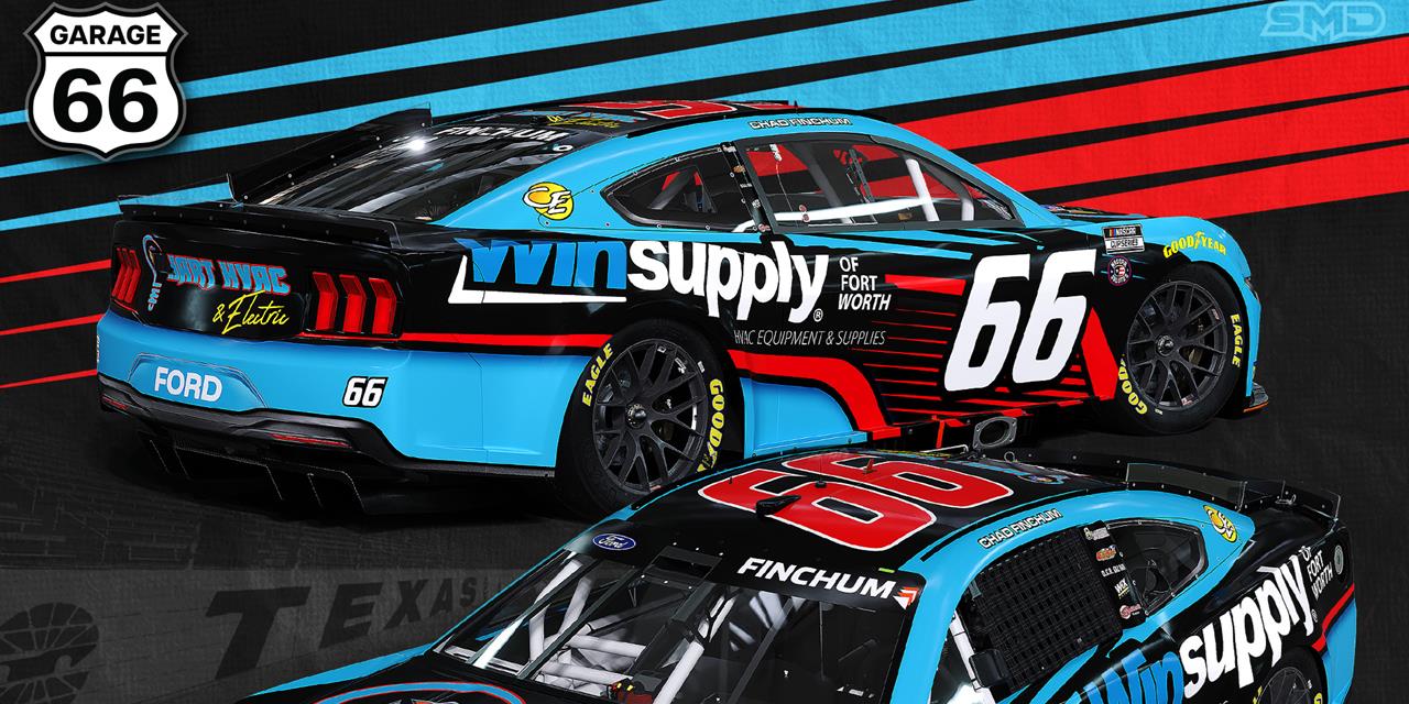 Chad Finchum driving Garage 66 NASCAR Cup Series e...