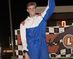 Corbin Erickson gets first career win on wild night at I-90 Speedway