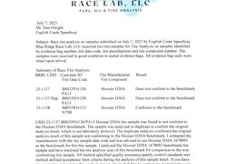 Tire Samples