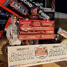 Blane Heimbach Returns To Lucas Oil ASCS Victory Lane At Selinsgrove Speedway