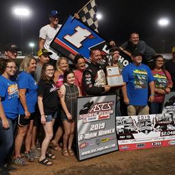 Tim Crawley Wins ASCS Regional Showdown At The Ralph Henson Memorial