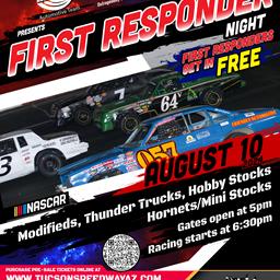 August 10- First Responder Night!