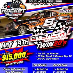 USRA Sock Cars Over You Can&#39;t Miss This Event - $15,000 in Purse &amp; Point Fund!