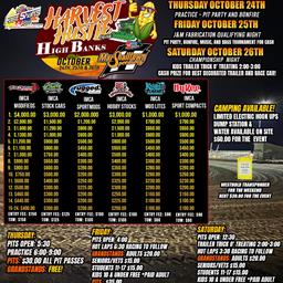 October 24th-26th Harvest Hustle concludes the 2024 Race Season