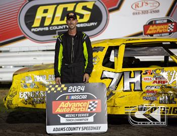 Adam Hensel, #7, 2024 Chat Mobility Hobby Stock Champion