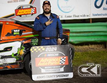 John Berg, #12, 2024 Floating Vine Compact Champion