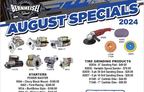 Bernheisel Race Components August Deals