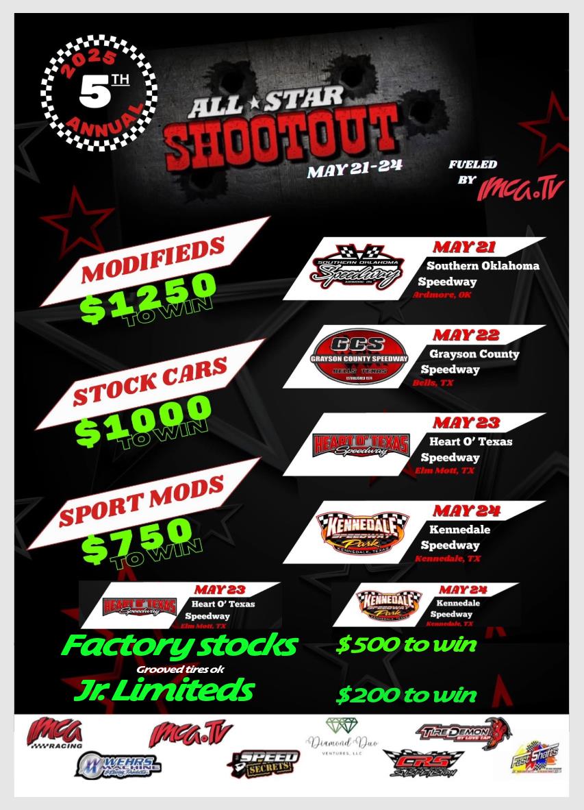 Memorial Weekend Double Header - All Star Tour and IMCA Racesaver Speedweek