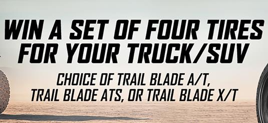 Win a Set of Four Truck/4x4 Tires from Atturo Tire