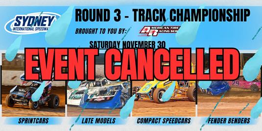 EVENT CANCELLED - Saturday 30 November 2024