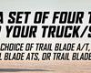 Win a Set of Four Truck/4x4 Tires from Atturo Tire