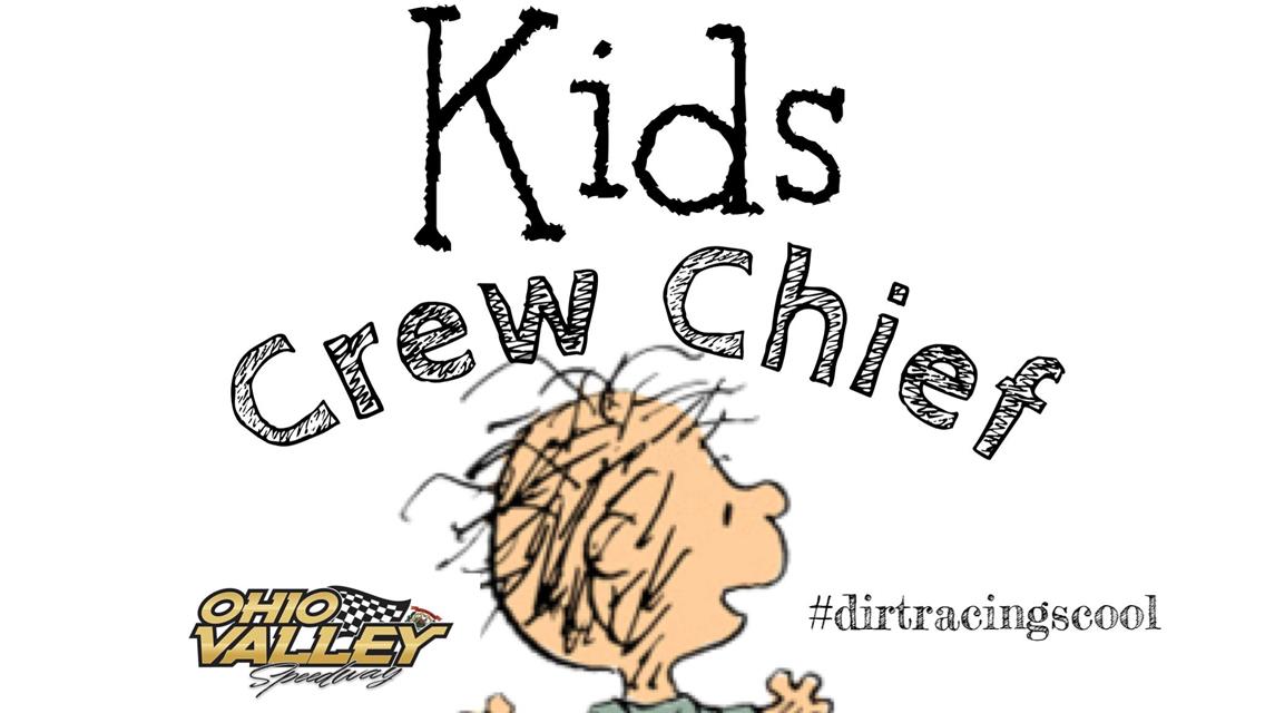 Become A ‘Kids Crew Chief of the Night’ at the Ohio Valley Speedway