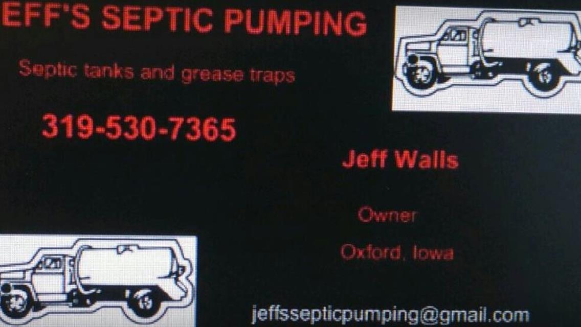 THANK YOU to  Jeff&#39;s Septic Pumping!!!!