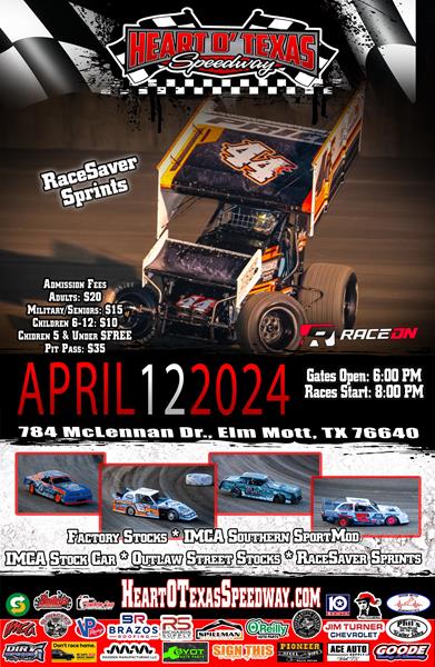 IMCA RaceSaver Sprints and Weekly Racing Action 4/12/24