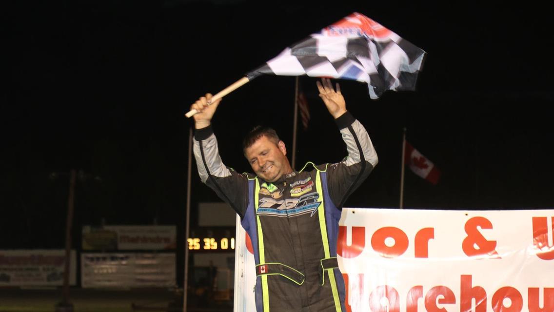 Bernier makes late race pass in lap traffic for 2nd win of season