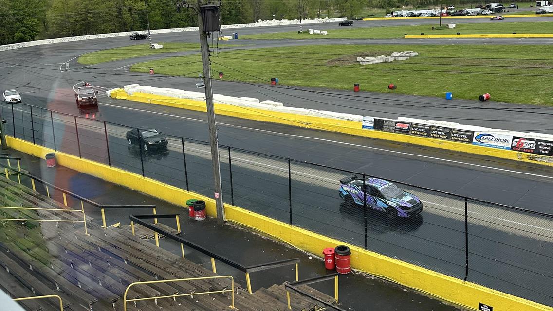 Mother Nature Claims Saturday Afternoon Program at Lancaster Motorplex