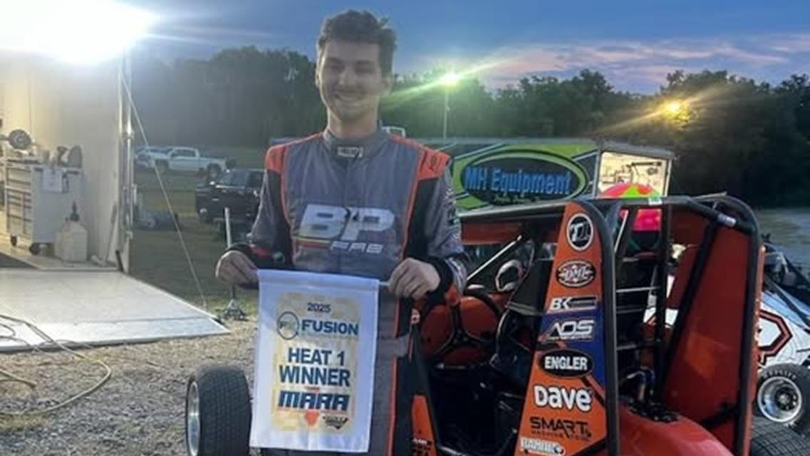 Alex &quot;The Missile&quot; Midkiff Lands In MARA Victory Lane At Coles County Speedway