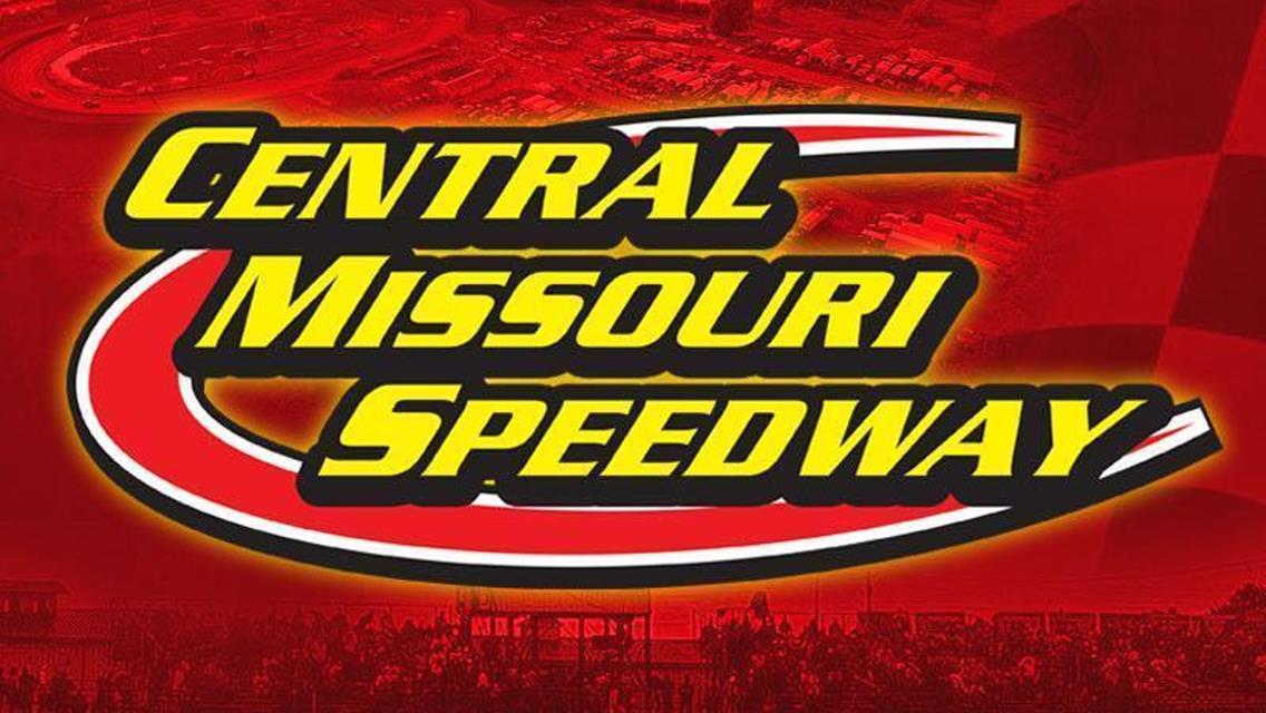 Tosh Banks $2,500 Super Stock Showdown while Smith, Meyer, and McDowell also Headline at Central Missouri Speedway!