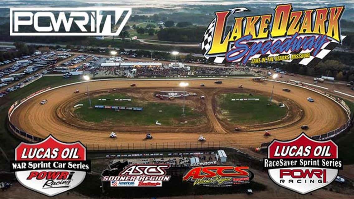 Lake Ozark Speedway Hosting POWRi WAR Sprint League Season Premier