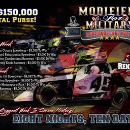Renegades Of Dirt Forced To &#39;Modify&#39; Schedule, Creates History Making “Mods For Military” Renegade Dirt Week!