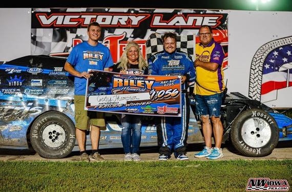 Thompson takes Dave Riley Memorial victory