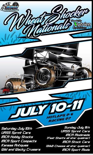 Wheat Shocker at RPM Speedway in Hays on Tap for United Rebel Sprint Series