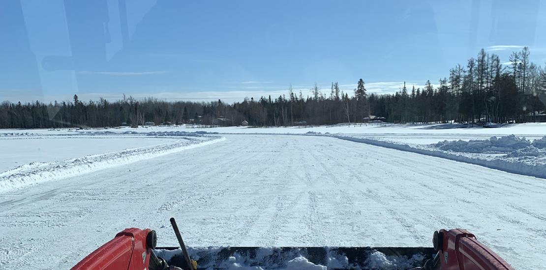 HEADED NORTH TO FIND ICE