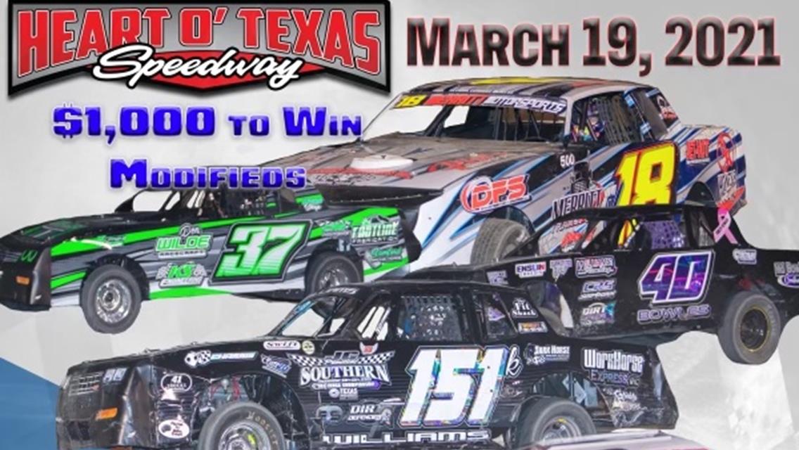 Double Header Weekend - Friday Full Show Card Modifieds $1000 to win and Saturday Monster Truck Chaos Show
